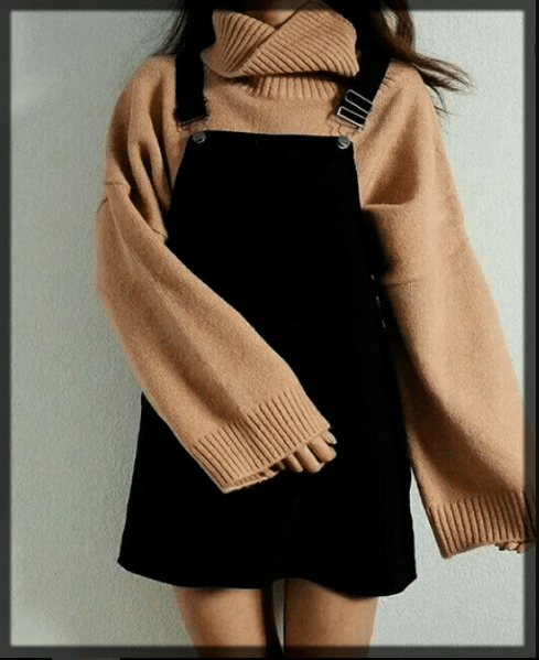 Cozy winter outfits for skinny girls