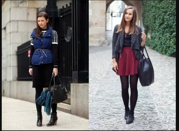 Cozy winter outfits for skinny girls