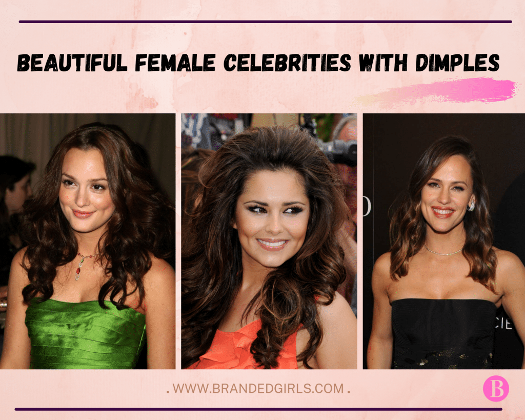 dimpled celebrities