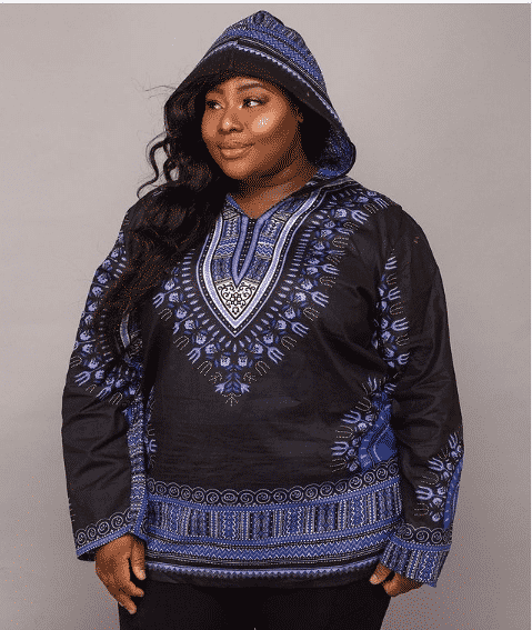 Short Dashiki Dresses For Plus Size Women