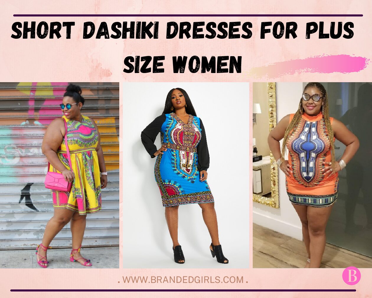 18 Short Dashiki Dresses For Plus Size Women To Wear In 2022