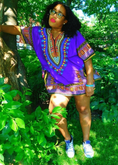 Short Dashiki Dresses For Plus Size Women