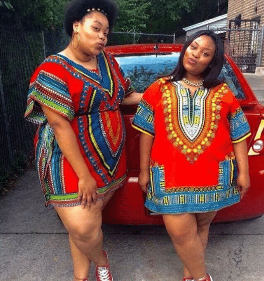 dashiki dress for plus size women 