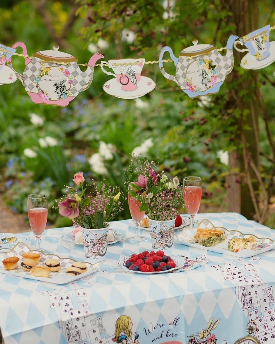 Rectangle Tea Party How To Plan A Vintage Tea Party? Everything You Need To Know – Branded ...