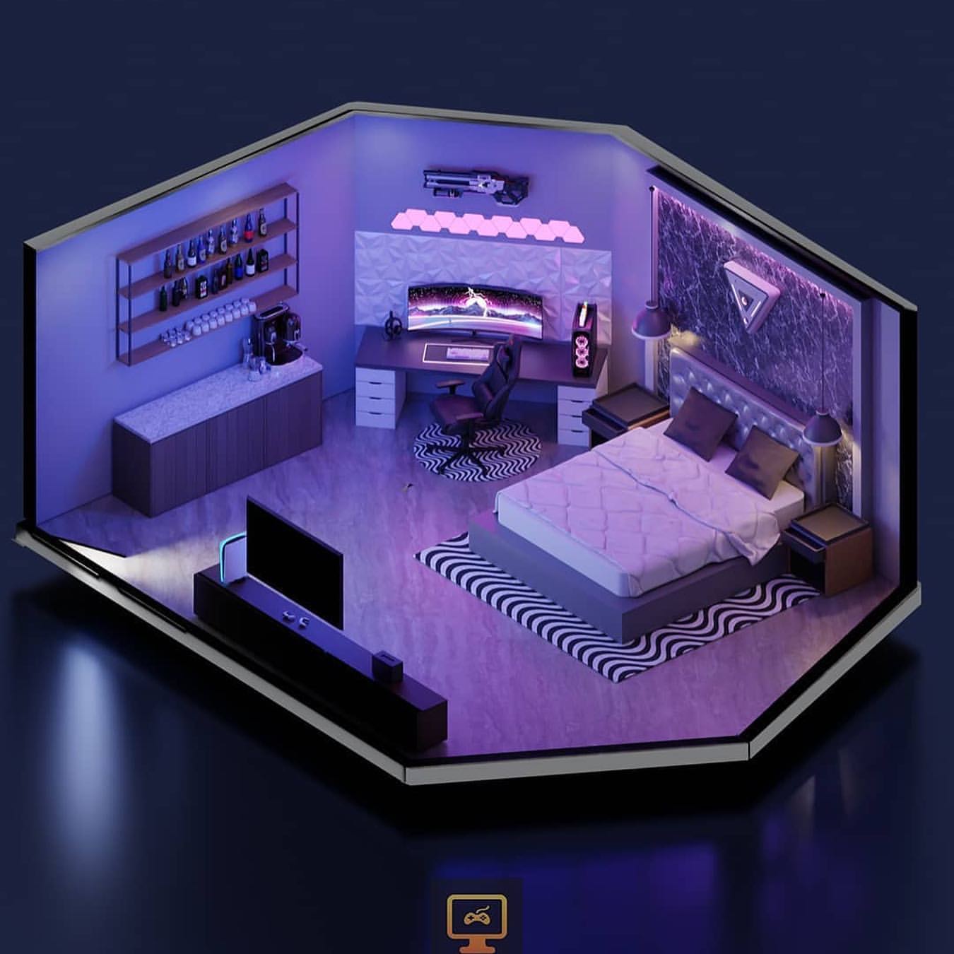 28 Best Ever Gaming Room Ideas for the Coolest Gamers – Branded Girls
