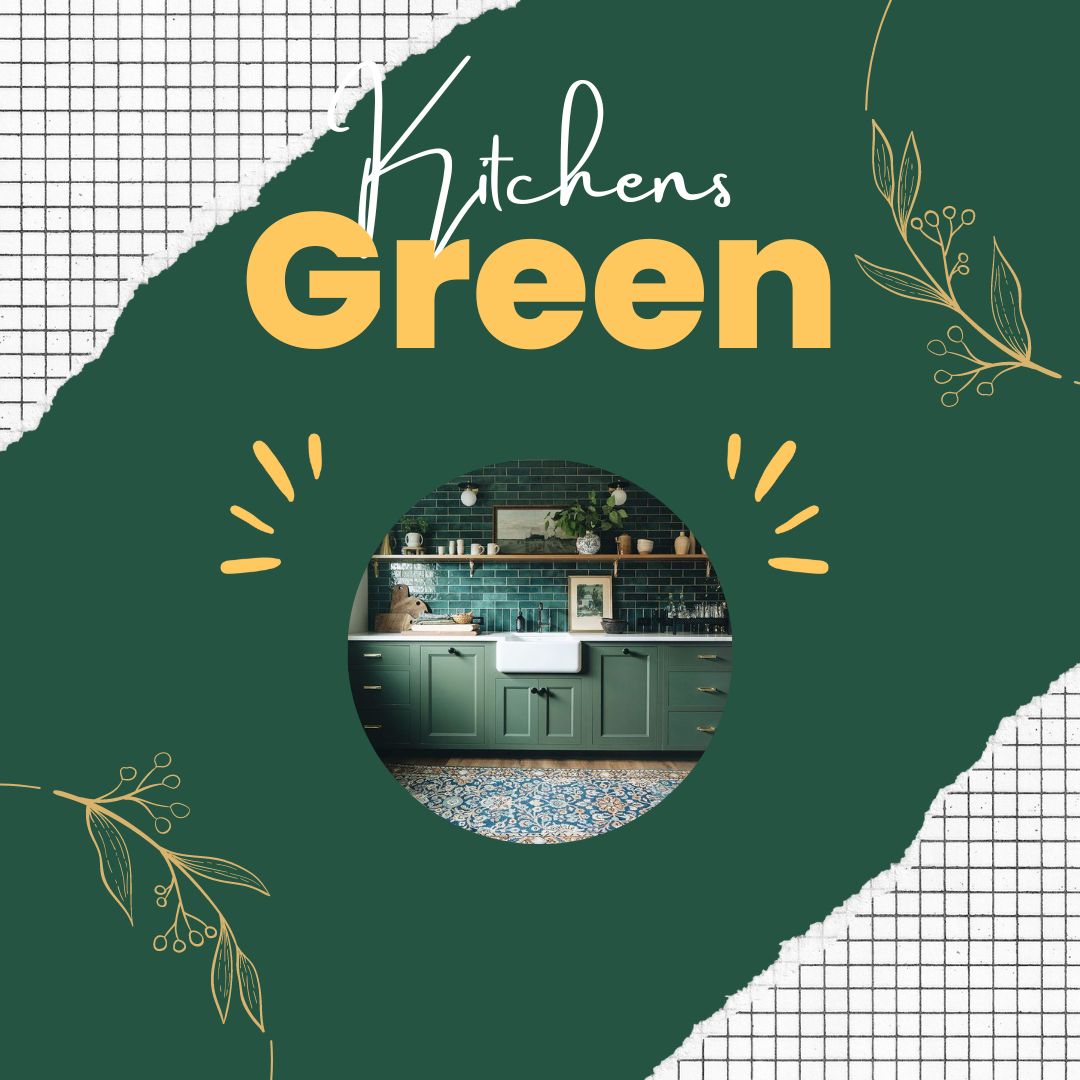 30 Stunning Green Kitchen Ideas That You'll Want to Copy Now