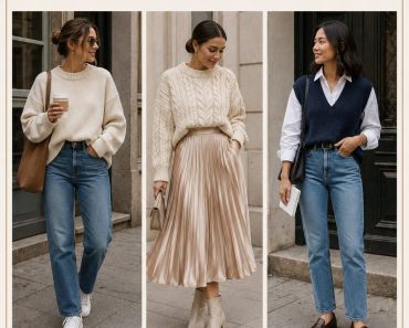 18 Cute Outfits to Wear With Knitwear this Winter