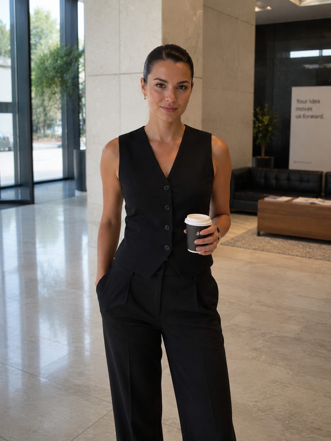 Waistcoat with Tailored Trousers