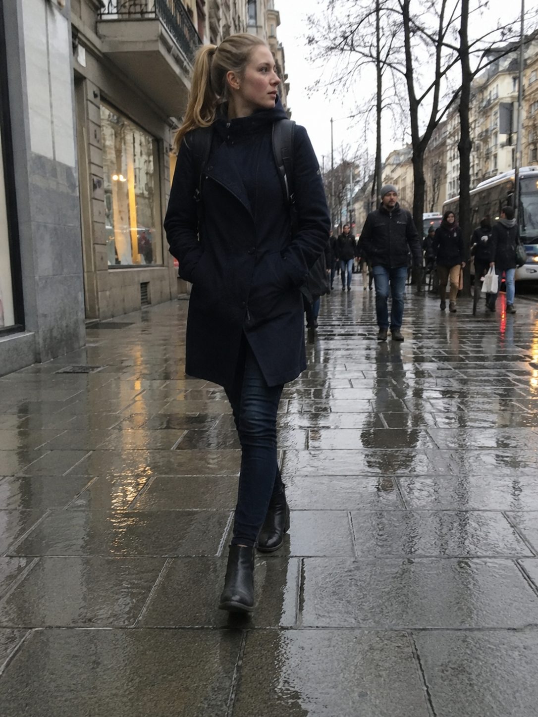 Pick the shoes for the walk, not the outfit