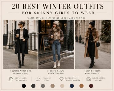20 Best Winter Outfits for Skinny Girls To Wear 20 Best Winter Outfits for Skinny Girls To Wear