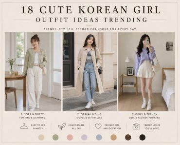 17 Cute Korean Girl Outfit Ideas Trending