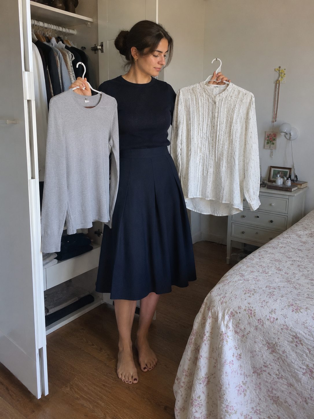 Get three tops out of one skirt