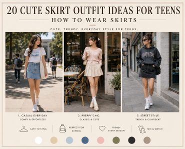 20 Cute Skirt Outfits for Teens