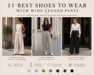 11 Best Shoes to Wear with Wide Legged Pants