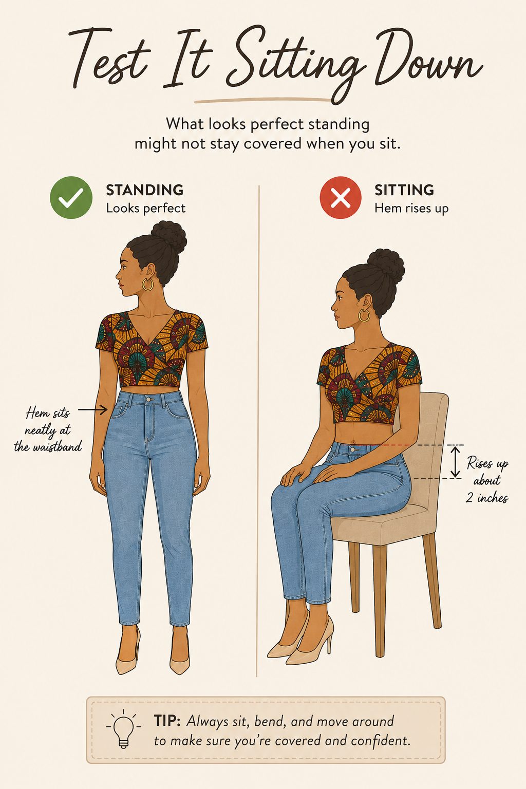 Try It Sitting Down, Not Just Standing, Before You Commit