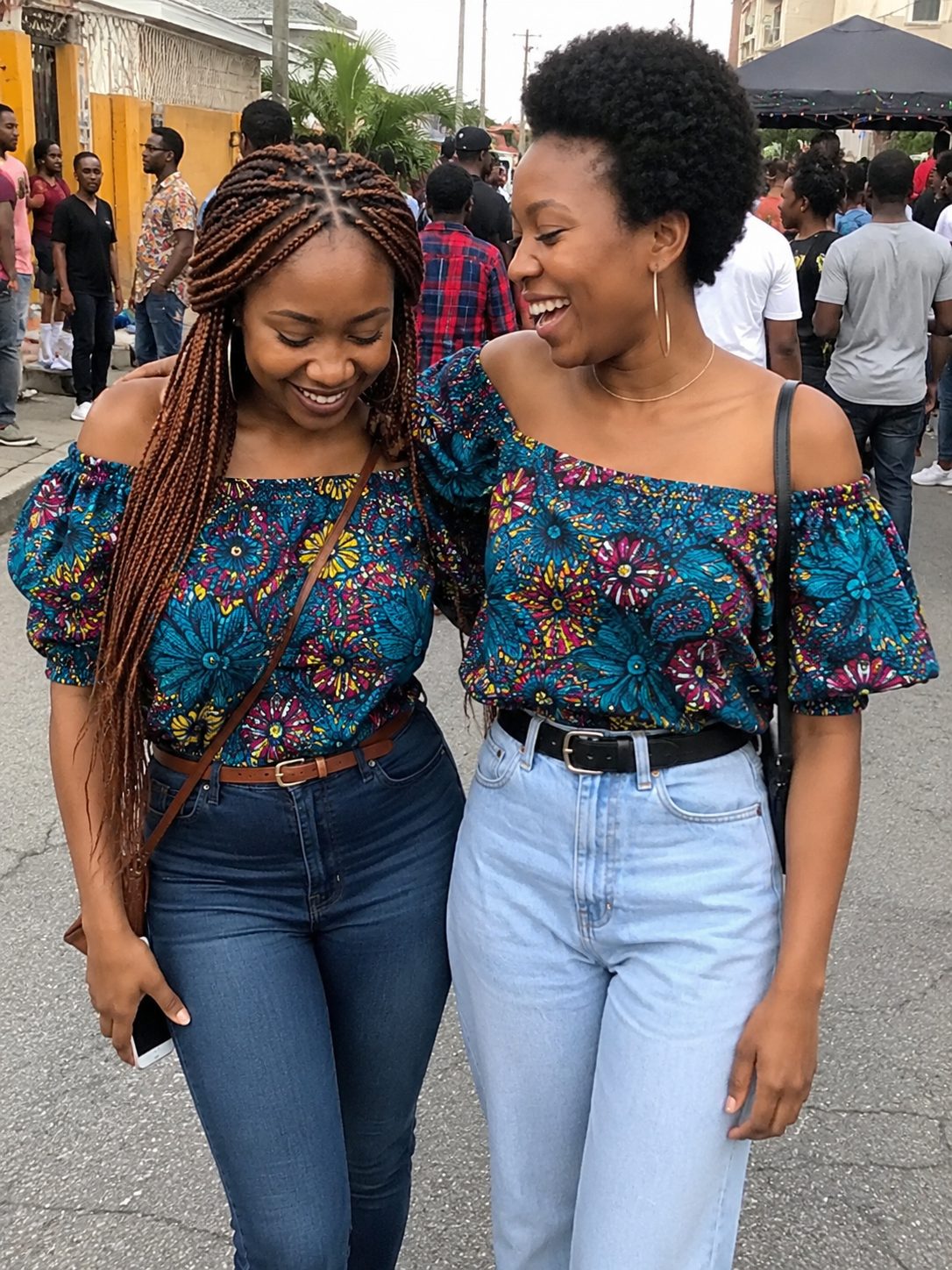 Matching Ankara Tops for Couples