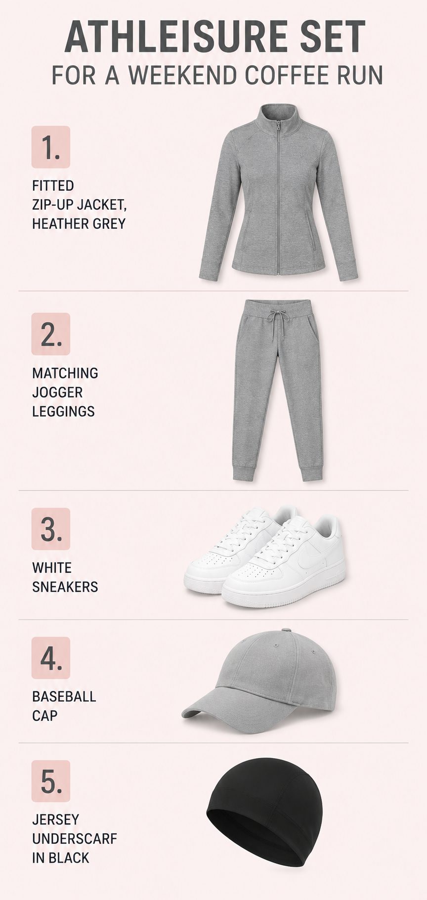Athleisure Set for a Weekend Coffee Run