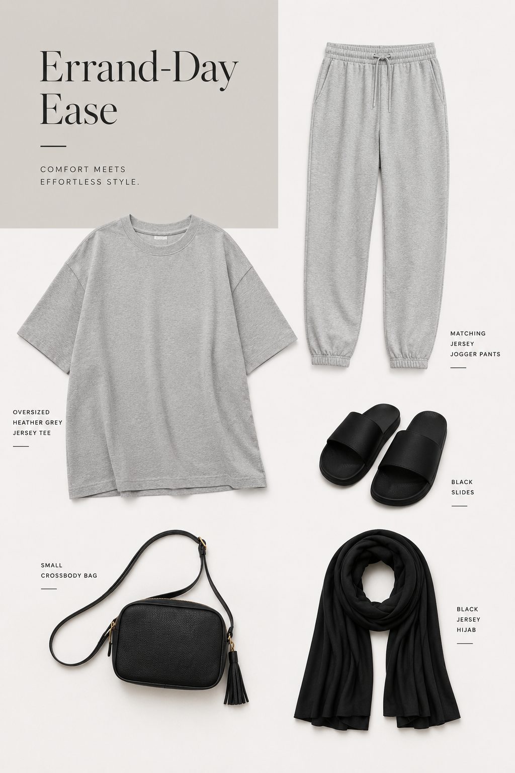Jersey Co-ord Set for a Lazy-Day Errand Run