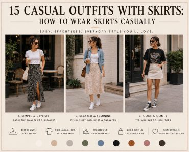 15 Casual Outfits With Skirts: How to Wear Skirts Casually 15 Casual Outfits With Skirts: How to Wear Skirts Casually