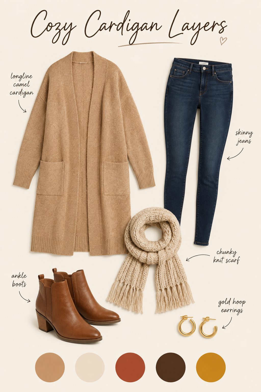 Skinny Jeans with a Peplum Top to Balance Your Proportions