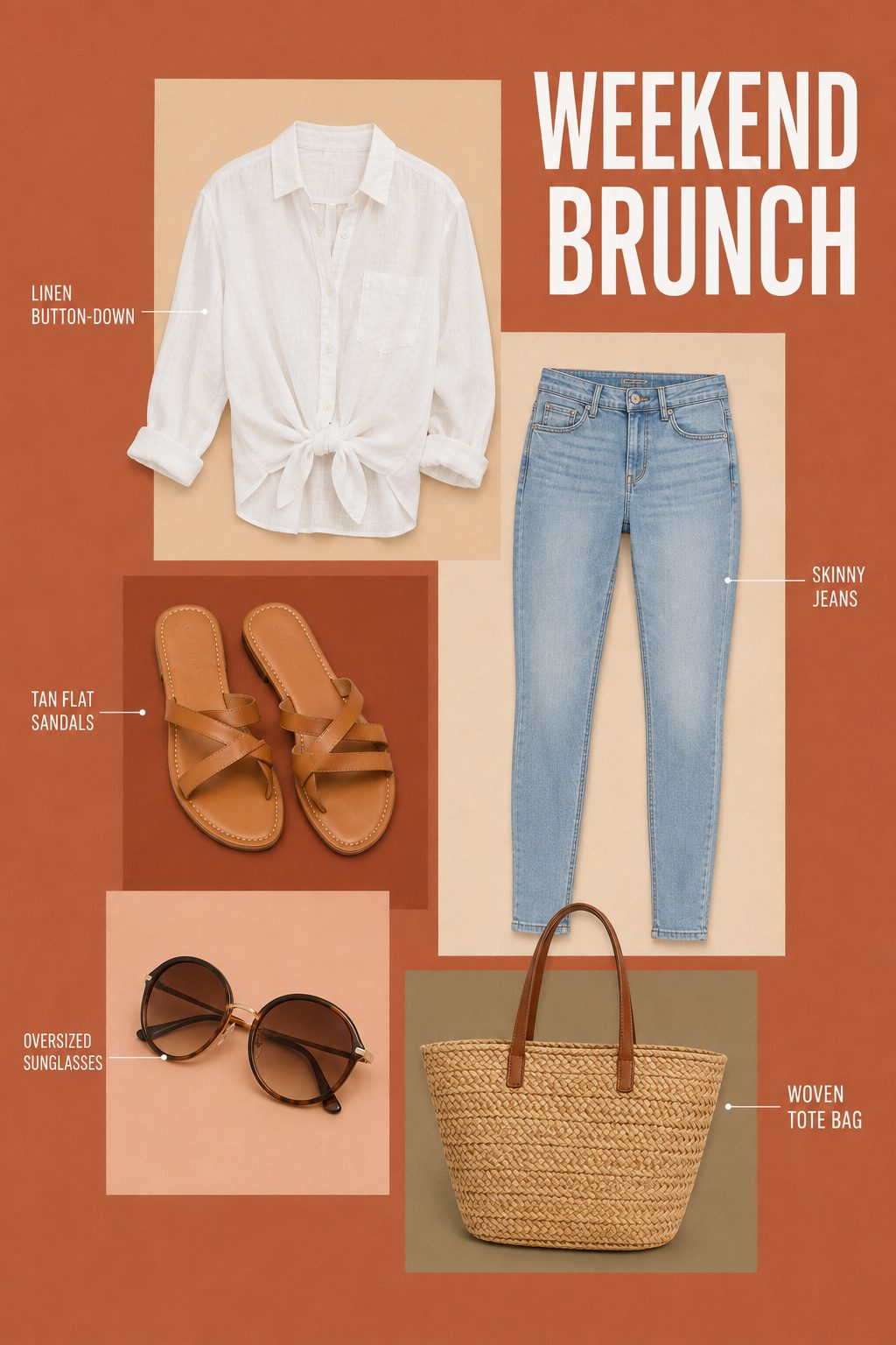 Skinny Jeans with a Striped Tee and Espadrille Wedges