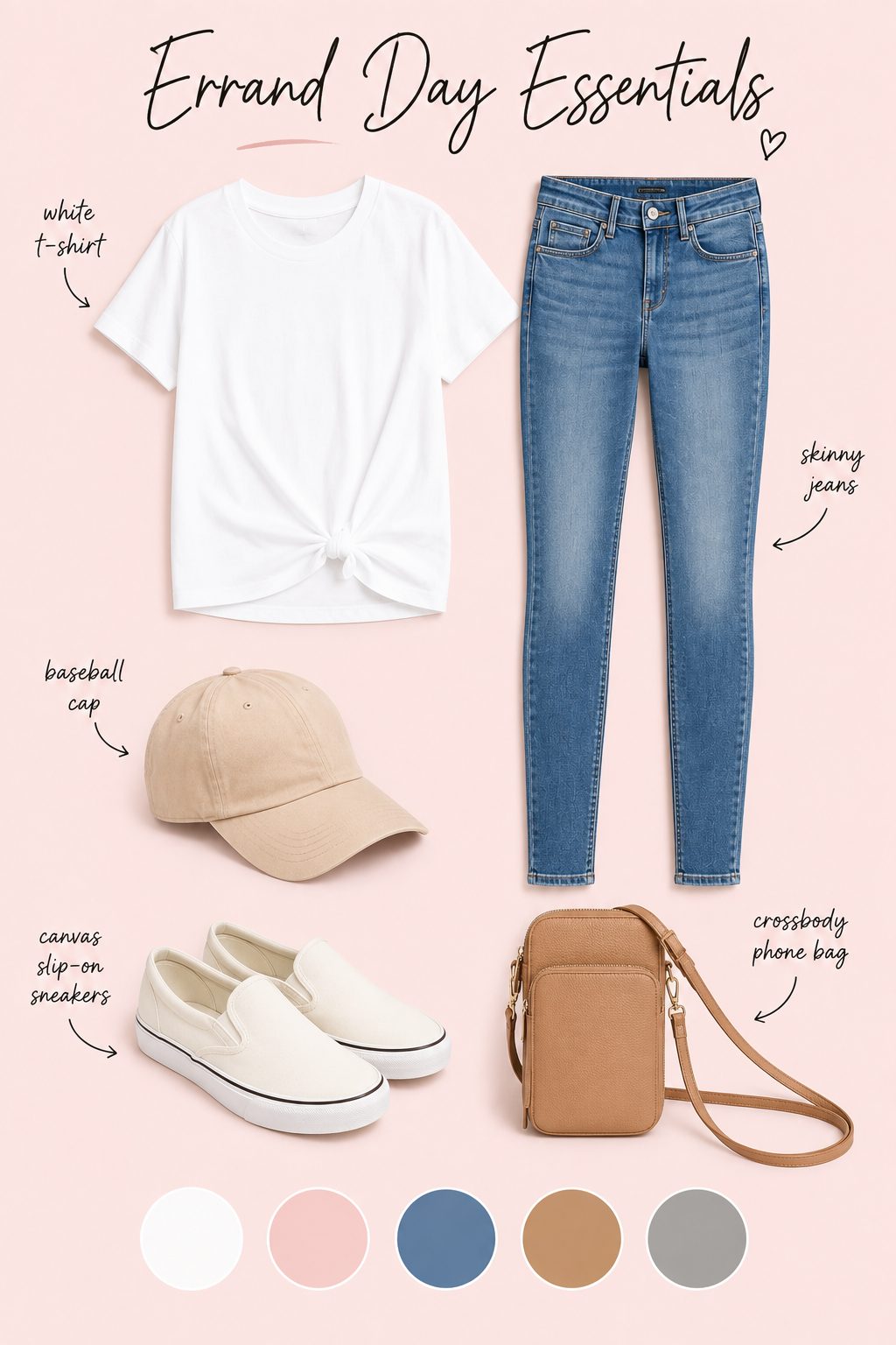 Skinny Jeans with a Faux Leather Jacket for Cool Evenings