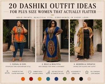 20 Dashiki Outfit Ideas for Plus Size Women That Actually Flatter