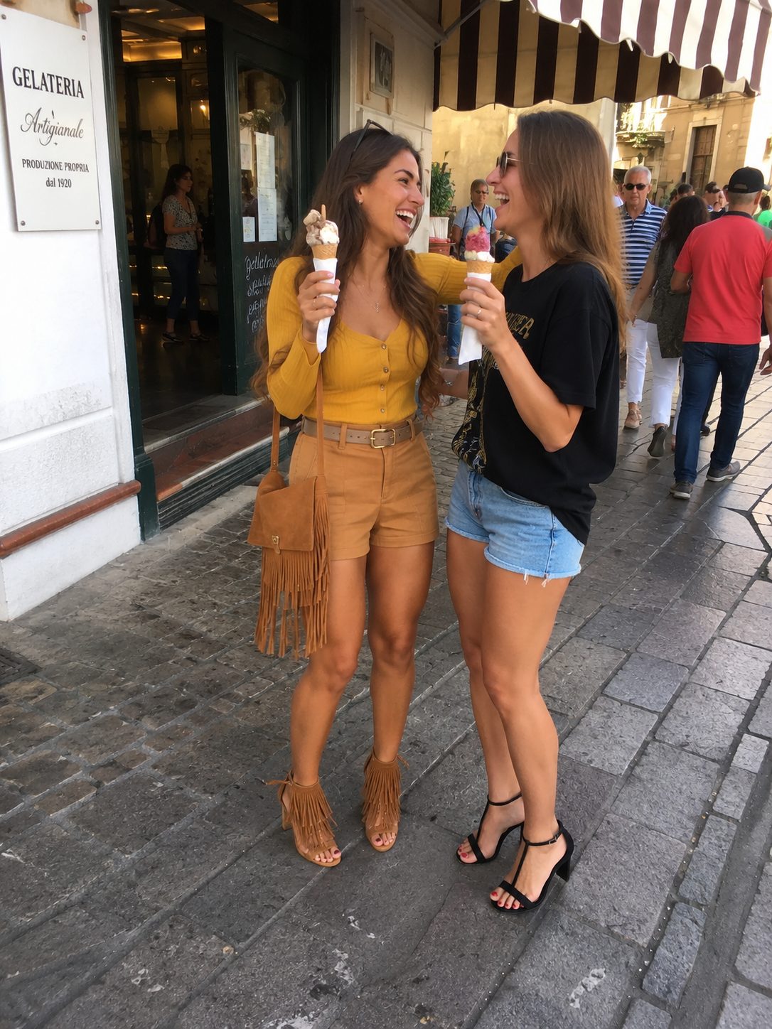 Match Colored Fringe to Your Bag or Belt, Not Your Top