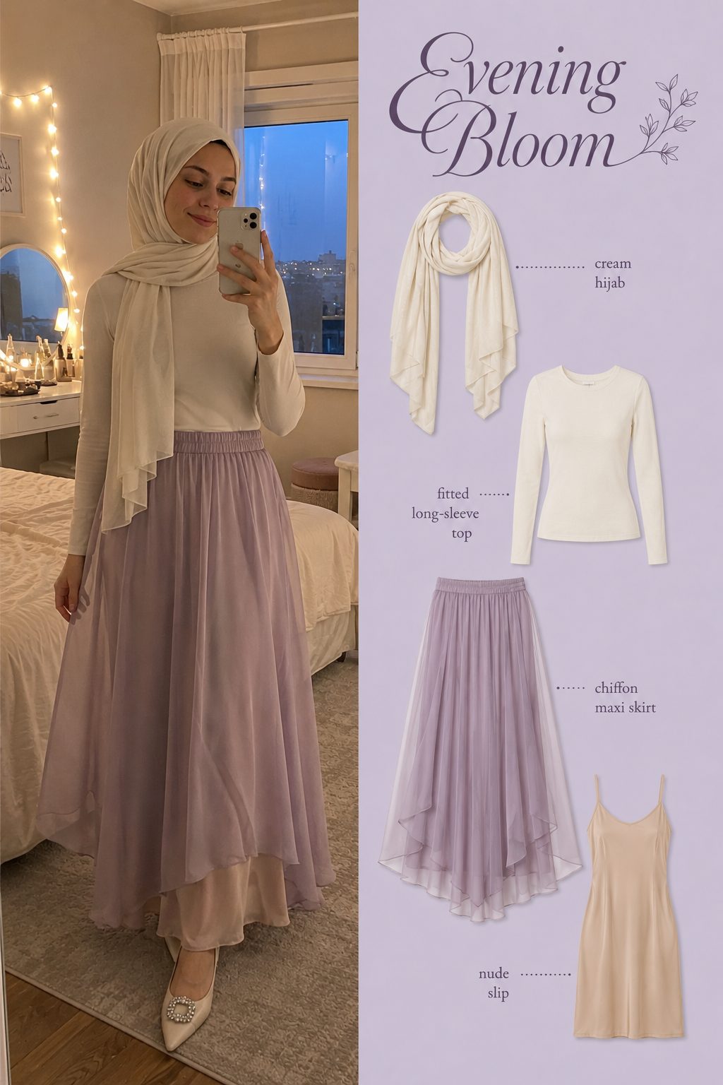 Layer a Nude Slip Under Sheer Chiffon or Satin Skirts