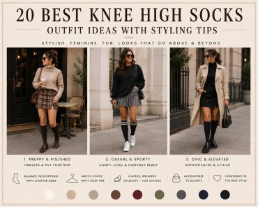 20 Best Knee High Socks Outfit Ideas with Styling Tips