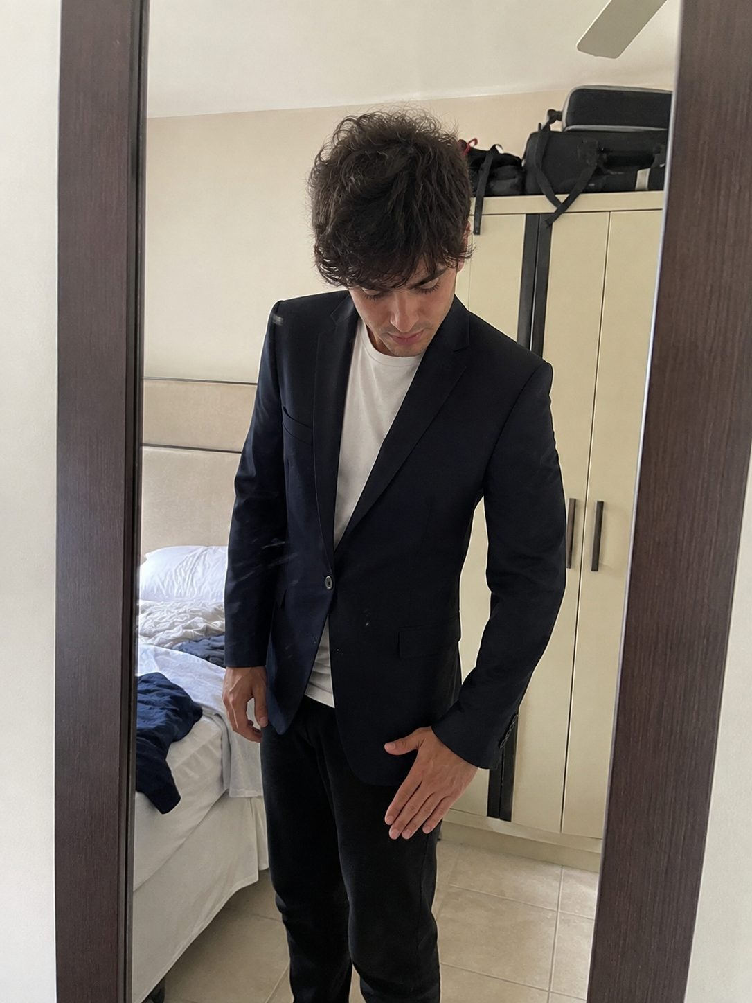 Pick a Blazer That Ends at the First Knuckle of Your Thumb