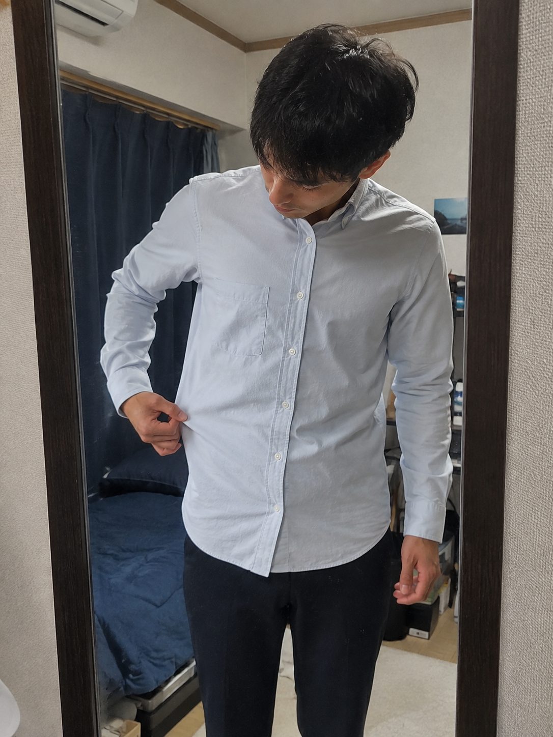 Size Up One Half-Size in Shirts, Then Take the Side Seams In