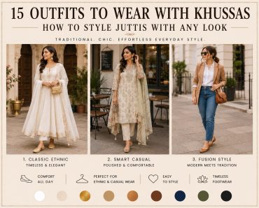 15 Outfits to Wear with Khussas: How to Style Juttis with Any Look