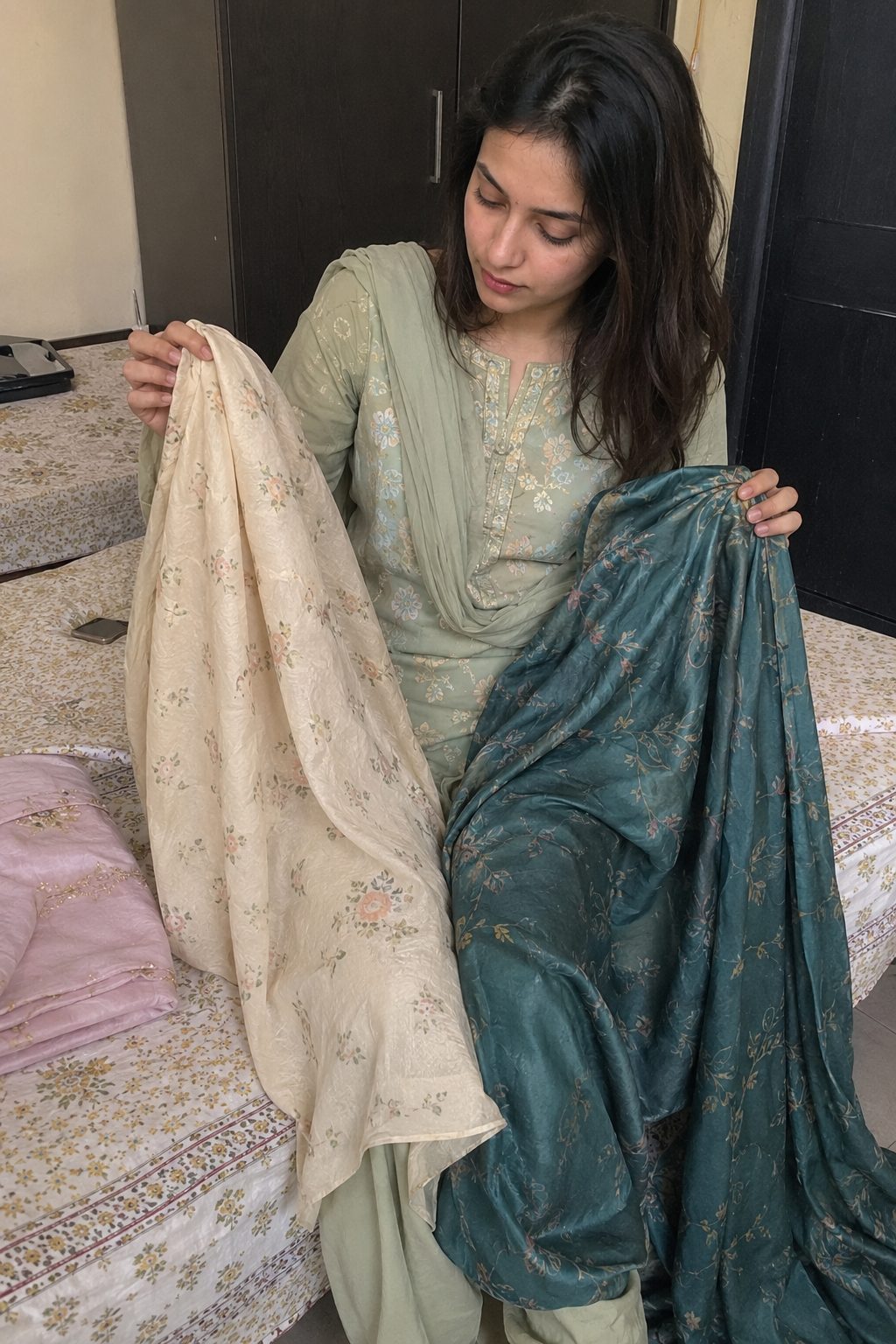 Choose Silk Over Cotton for Your First Patiala So the Fall Sits Right