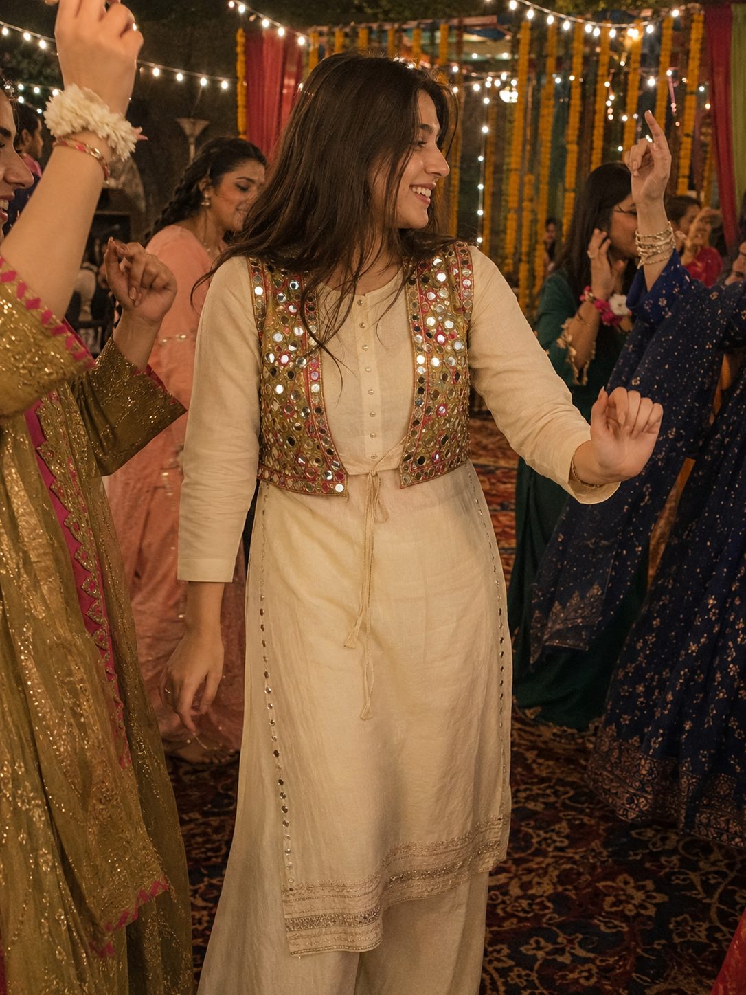 Kurta with Waistcoat for a Festive Look