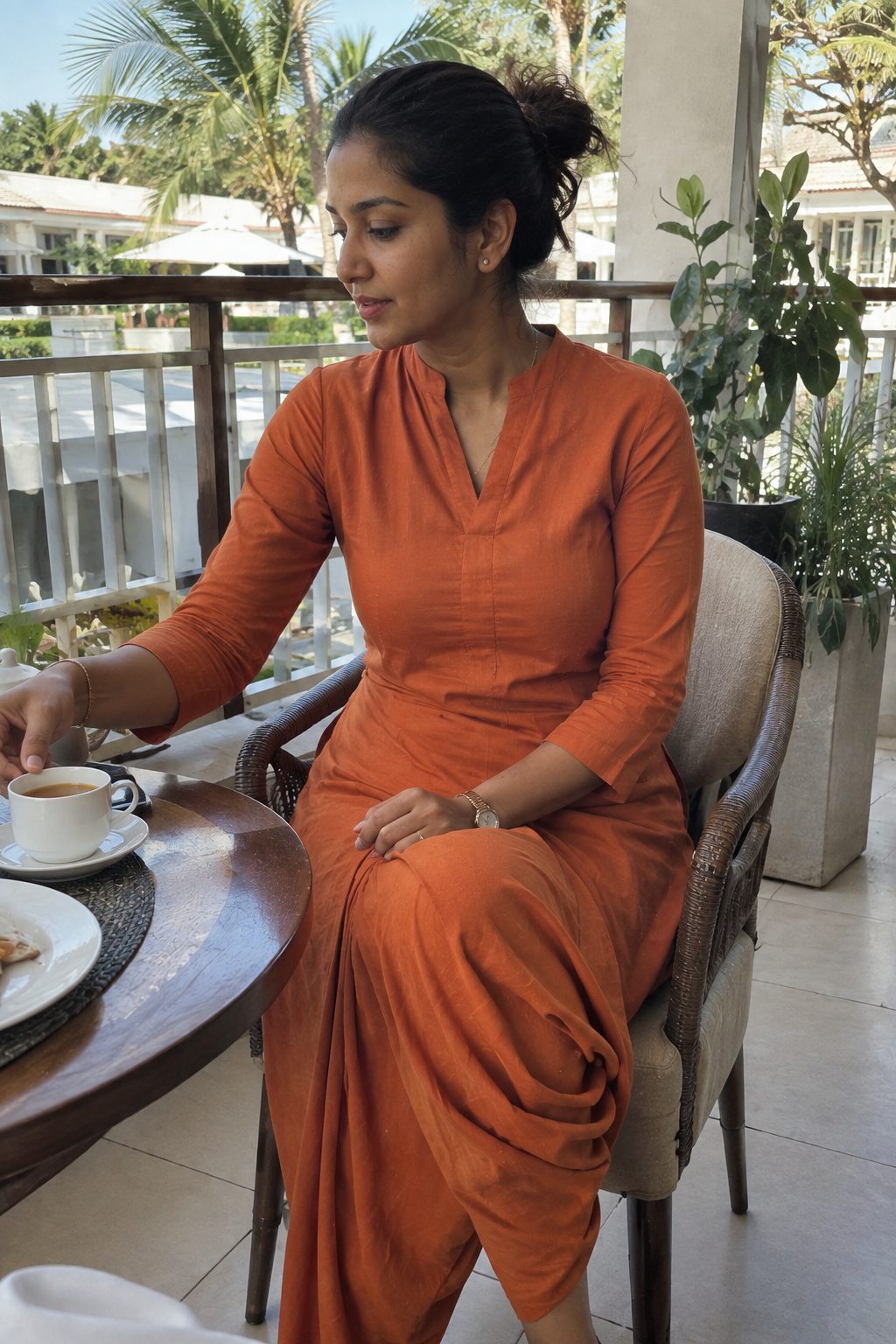 Kurta with Dhoti Pants