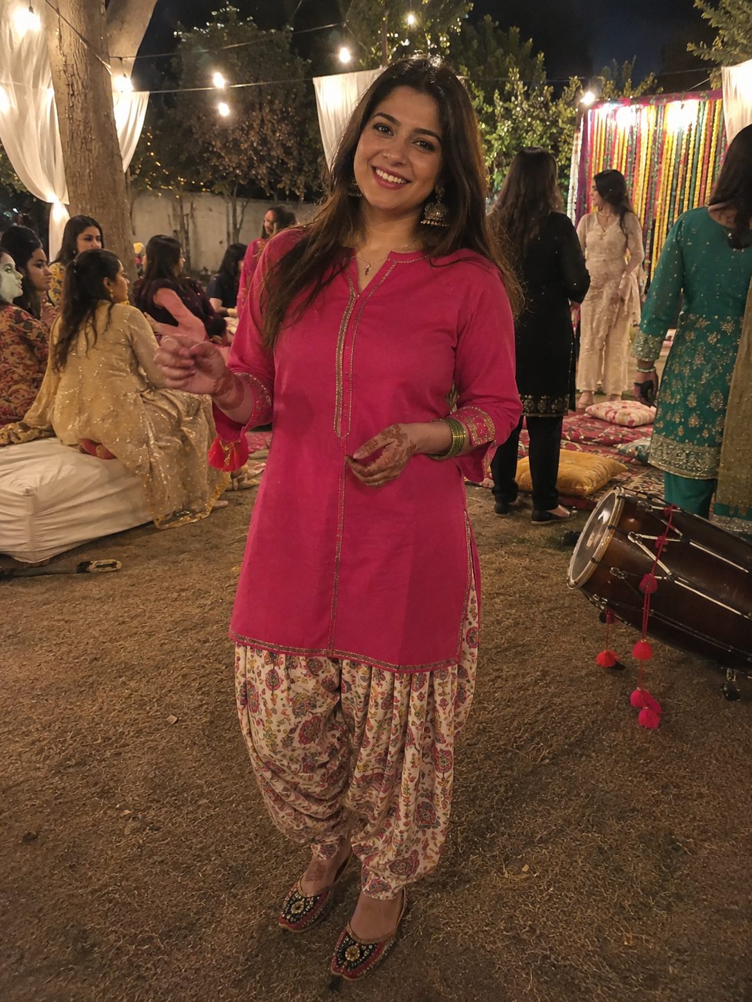 Kurta with Patiala Salwar and Jutti