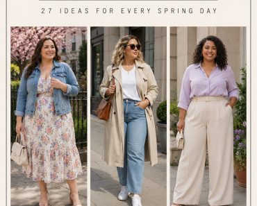 27 Stunning Spring Outfits Ideas for Plus Size Ladies